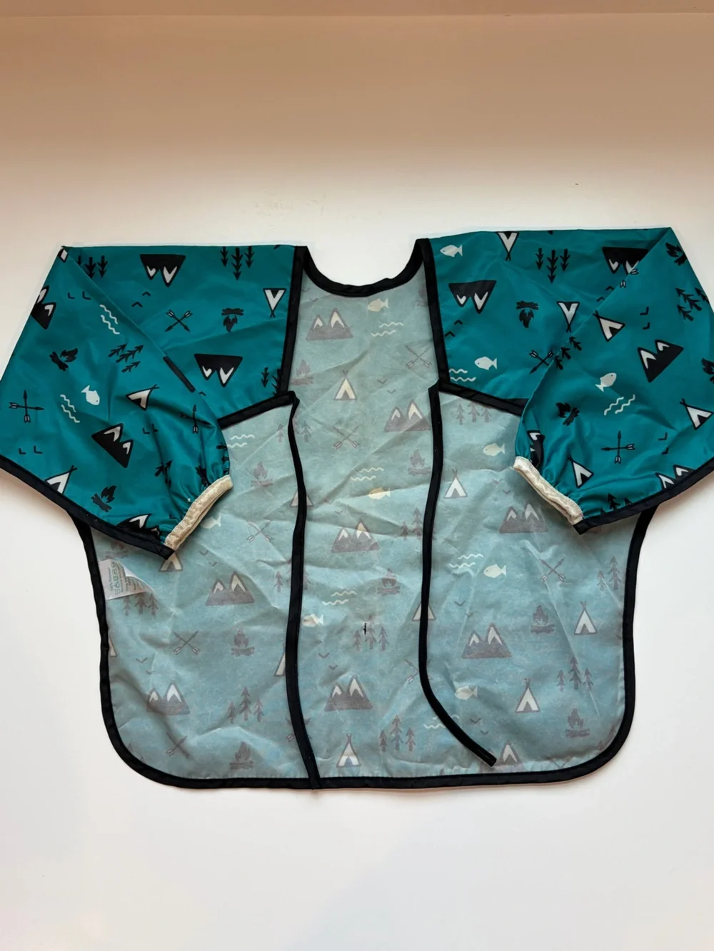 Bumkins Waterproof Sleeved Bibs Bundle of 2 Machine Washable 6-24 months